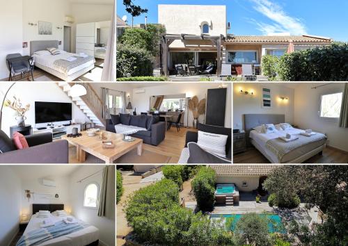 U Serenu - Villa familiale - Piscine, Jacuzzi & Vue Mer