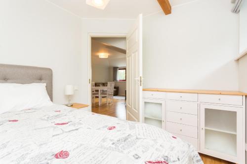 Cama o camas de una habitación en Vabaduse Apartments