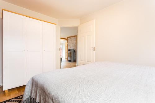 Cama o camas de una habitación en Vabaduse Apartments