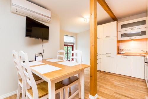 Una cocina o zona de cocina en Vabaduse Apartments