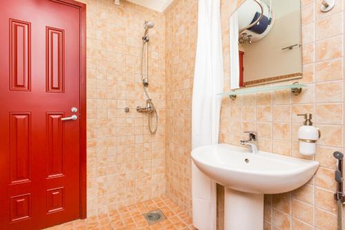 Un baño de Vabaduse Apartments