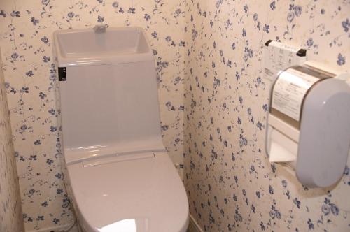Koupelna v ubytování Guesthouse Haru Kitamachi