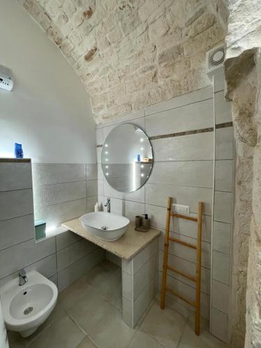 Koupelna v ubytování la fenice