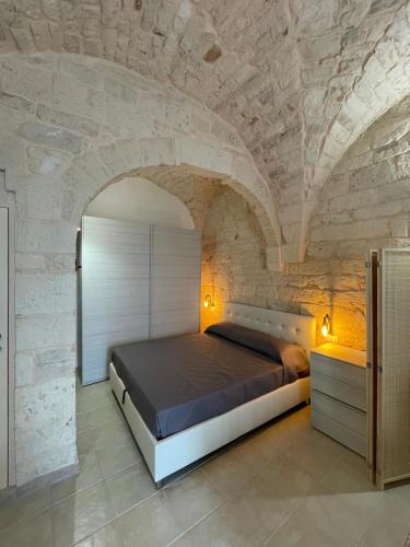 Postel nebo postele na pokoji v ubytování la fenice