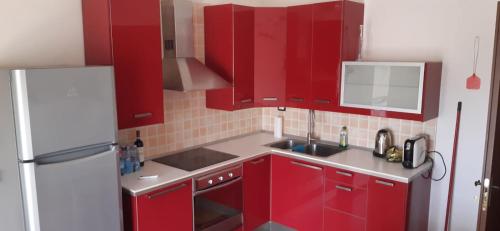 Køkken eller tekøkken på Dimora Gundin