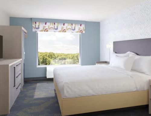Postel nebo postele na pokoji v ubytování Home2 Suites By Hilton Spring Hill