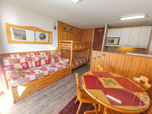 Studio confortable aux Menuires, 3 personnes, balcon sud-ouest - FR-1-452-100