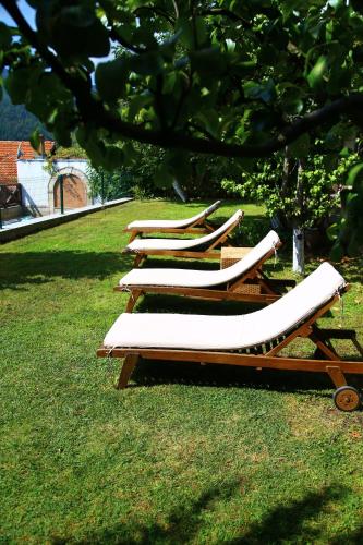 Zahrada ubytování Mountain View ECOVILLA
