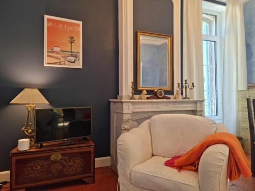Posezení v ubytování Le charme à la française - Appartement 4 pers