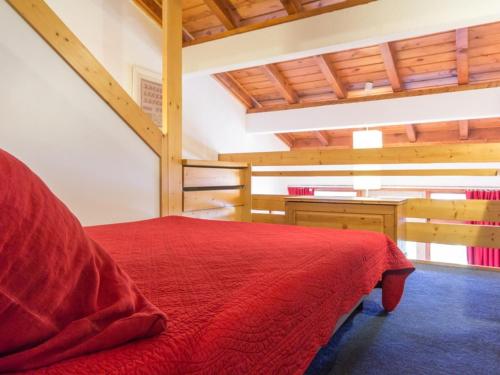 Studio mezzanine pour 6 pers. proche pistes avec balcon et Wifi