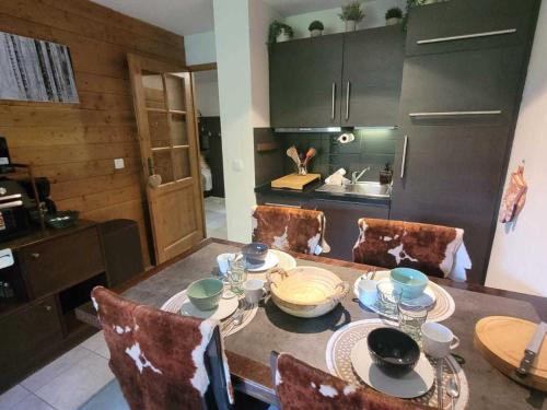 Appartement 4 pers, Les Gets avec piscine et garage