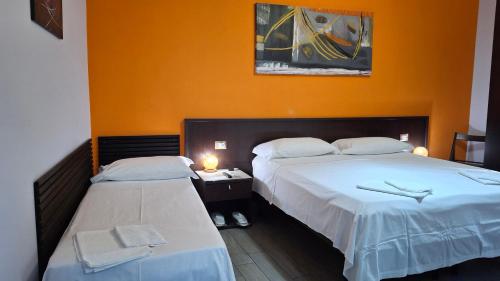 Postel nebo postele na pokoji v ubytování B&B Eco