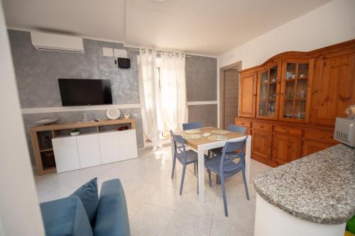 Kuchyň nebo kuchyňský kout v ubytování B&B Il Vicoletto