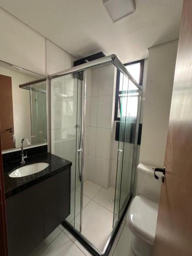 Ένα μπάνιο στο Flat no Vieralves