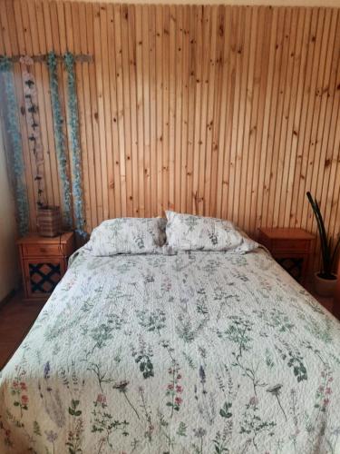 En eller flere senge i et værelse på Loft vista a la bahía