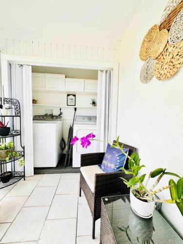 Kuchyň nebo kuchyňský kout v ubytování Modern Boho 2bed 2bath home right in downtown
