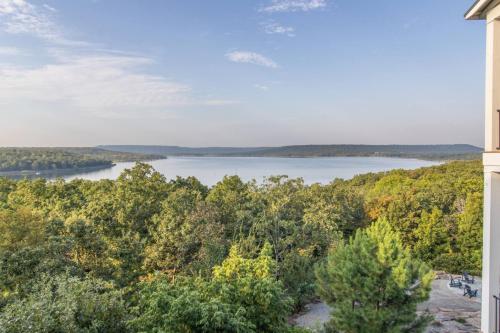 a view of a lake from a house at Shore Enough, Carlton Landing, Lakeview for 12 in Carlton Landing