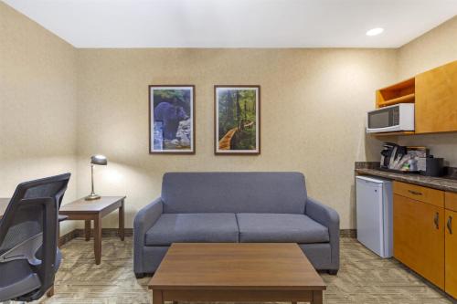 Η κουζίνα ή μικρή κουζίνα στο Best Western Plus Valemount Inn & Suites