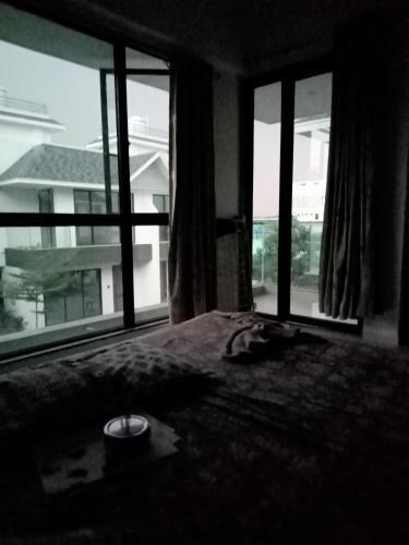 Katil atau katil-katil dalam bilik di Sohum villa