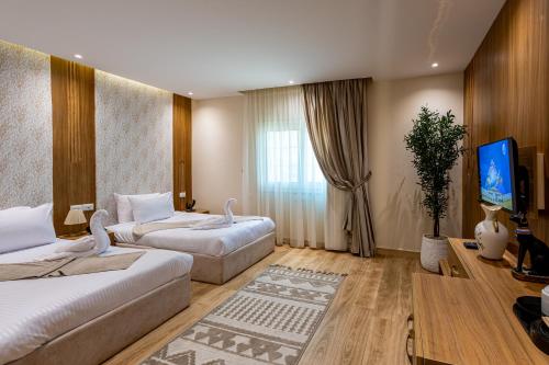Katil atau katil-katil dalam bilik di Pyramids sunrise inn