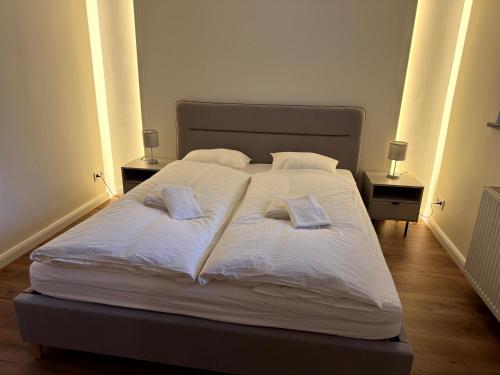 Cama o camas de una habitación en Apartment w domu pod orzechem