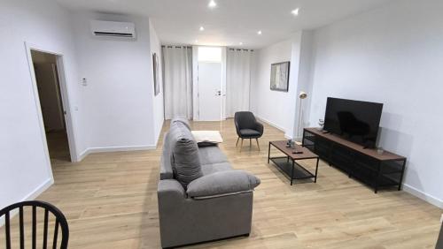 TV a/nebo společenská místnost v ubytování Apartamento Santísima Trinidad