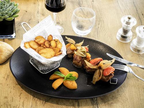 Essen im Hotel oder in der Nähe