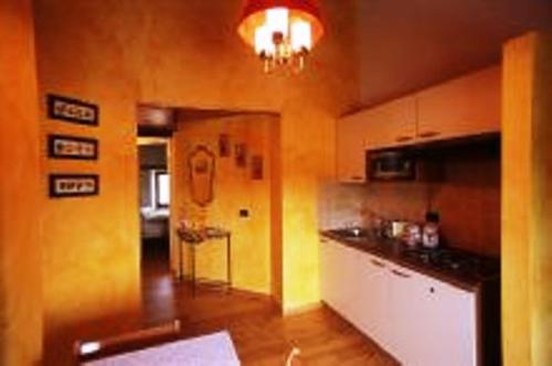 Dapur atau dapur kecil di Bed and Breakfast San Firmano