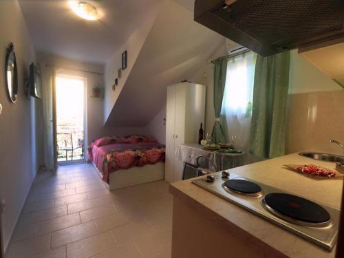 Apartments Clementina Sunrise-Studio Apartment with Balcony GREEN