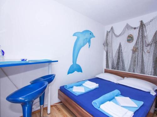 Giường trong phòng chung tại Peaceful Apartments With Style - Classic Studio