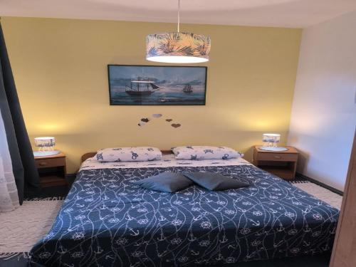 Cozy Apartments ute, island of Kor ula-One-Bedroom Apartment With Terrace And Sea View A2