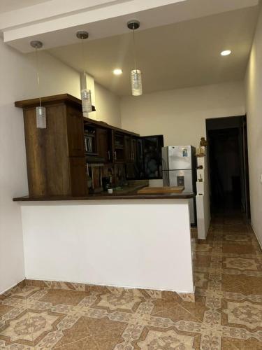 Kuchyň nebo kuchyňský kout v ubytování Santorini colombiano, Doradal Antioquia