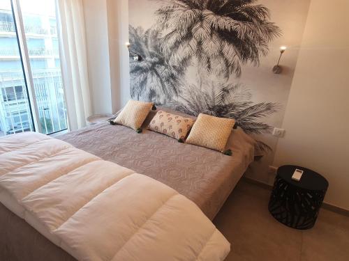 Appartement 3 pièces climatisé avec terrasse, centre-ville, garage à Sainte-Maxime