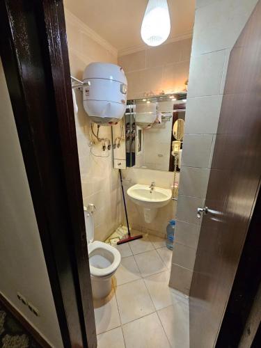Bilik mandi di Apartment of porto Sokhna