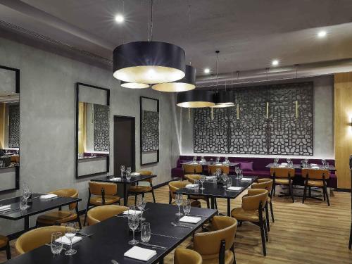 Zona de estar de Mercure Perth