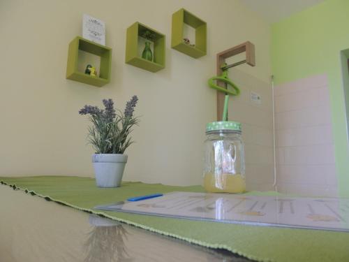 Ένα μπάνιο στο Apartments Denona