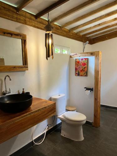 Koupelna v ubytování Rangsot Inn