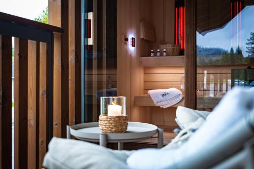 Posezení v ubytování Gora Luxury Apartments