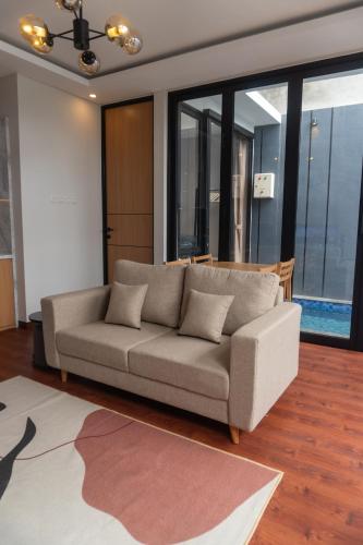 Posezení v ubytování Villa Caldera D2 Batu