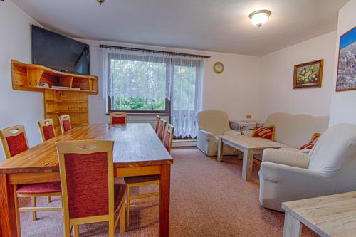 Χώρος καθιστικού στο Apartmán Zuzánek 607