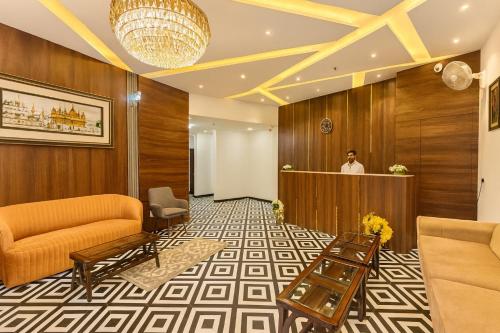 Χώρος καθιστικού στο Hotel The Casa Grand - A Four Star Luxury Hotel in Amritsar