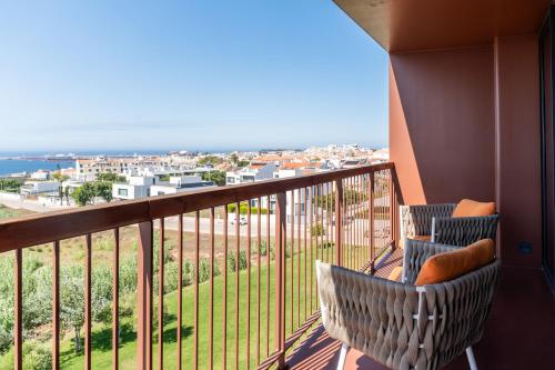 Balkoni atau teres di Sines Sea View Business & Leisure Hotel