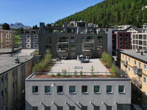 Nespecifikovaný výhled na hory nebo výhled na hory při pohledu z apartmánu