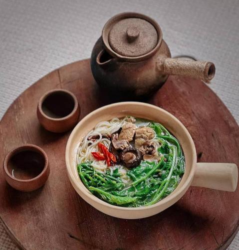 Mad på bed and breakfast-stedet eller i nærheden