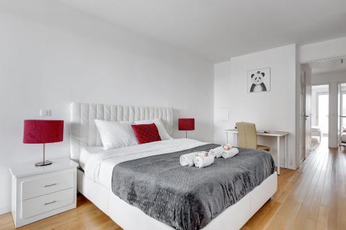 Suite Mitterand, Penthouse Parisien avec balcon