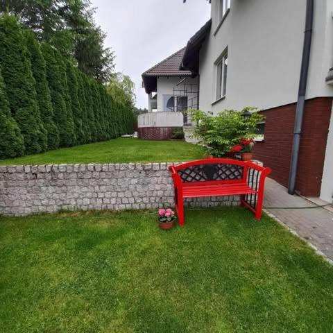 Zahrada ubytování Bliźniak Swornegacie I