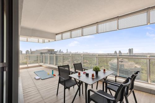 Балкон или терраса в Citadines Maslak Istanbul