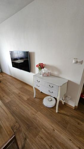 Телевизор и/или развлекательный центр в Apartmány Rudlová