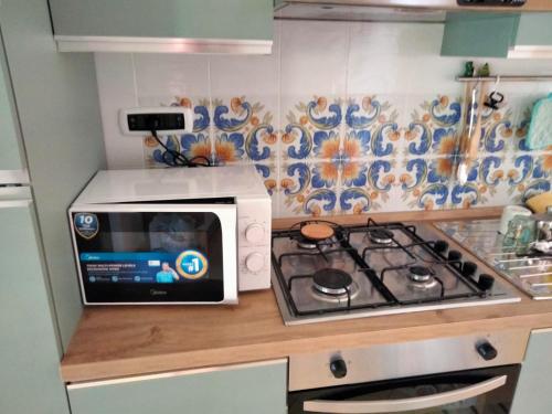 Η κουζίνα ή μικρή κουζίνα στο Casa Agnese