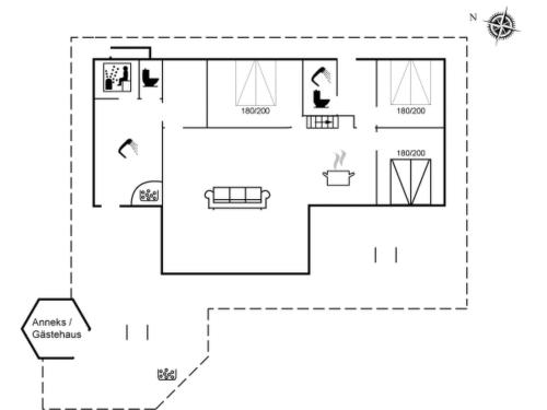 Κάτοψη του Holiday Home Sunna - 1-2km from the sea by Interhome
